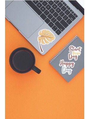 Ayza Tasarım Kapalı Kız Sticker Dekoratif Laptop Sticker Notebook Tablet Telefon Ajanda Defter Tatil Eşya Seti-5