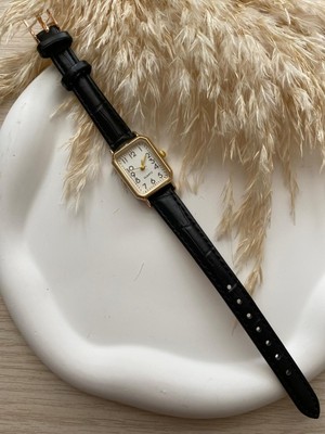 Quartz Bs Stıll Vintage Kadın Kol Saati Retro Minimal Deri Dordon 1 Adet