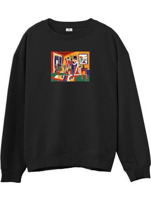 Coutliner Like A Matisse Regular Sweatshirt