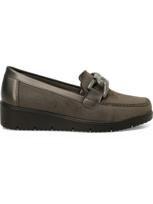 166552.NZ4PR Haki Kadın Loafer