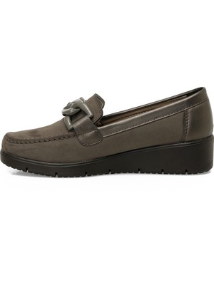 166552.NZ4PR Haki Kadın Loafer