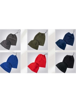 Altın Yaşam Polar Bere - Füme - Xs