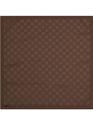 Aker Dama Monogram Serisi  Jakar Eşarp Vizon 1070600-932