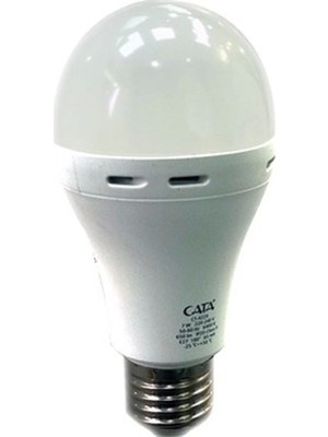 Cata E-27 9W LED Şarjlı Ampul