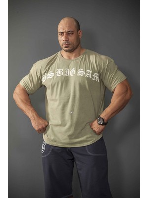 Pamuklu Bol Kesim Tişört Big Sam 3178