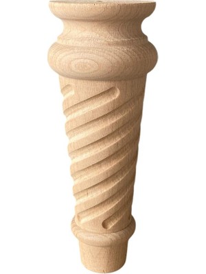 Hizmet Ahşap Yemek Masası Mutfak Masası Sehpa Çalışma Masası Dresuar Ayağı 7 x 7 x 18 cm