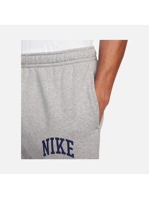 Nike Sportswear Club Fleece Bb Stack Graphics Men's Sweatpants Erkek Gri Polarlı Eşofman Altı FN2643