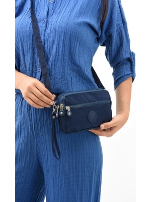 Baginn Klinkır Kumaş Mini Çapraz Askılı Kadın Çanta 571 Collection Yağmur Geçirmez El Çantası 20*10 cm