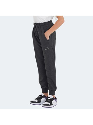 Slazenger LEGY Unisex Çocuk Eşofman Altı Koyu Gri