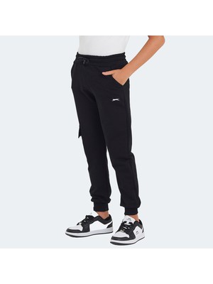 Slazenger LIVE Unisex Çocuk Eşofman Altı Siyah