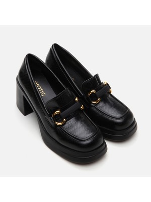 Hotiç 01AYH297690A100 SIYAH Kadın Loafer