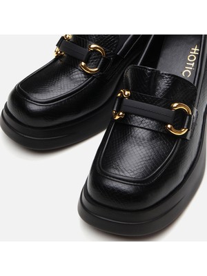 Hotiç 01AYH297690A100 SIYAH Kadın Loafer