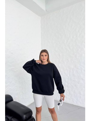 Neşeli Butik kadın vatkalı kemer detaylı sıfır kol cepli tulum DP10051