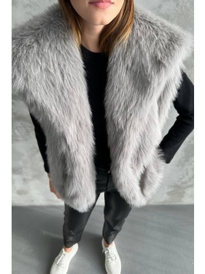 Neşeli Butik Dipmoda kadın şifon leopar desenli astarlı tesettür elbise DPNMS007