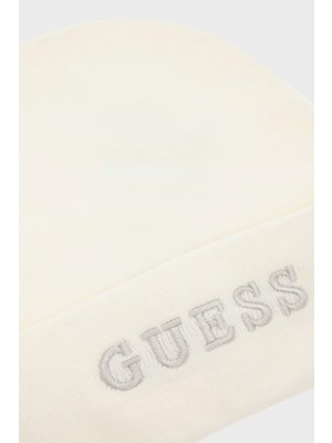 Guess Beanie Logo Işlemeli Bere AW5189POL01 Bayan Bere AW5189 POL01 Off