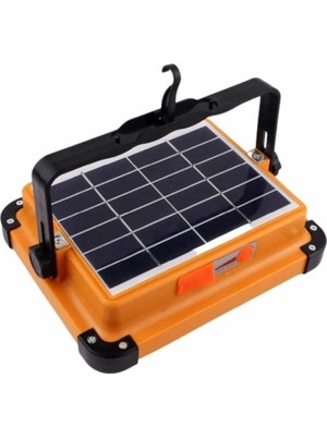 Noas 400W Portatif Taşınabilir Şarjlı Solar LED Projektör Dimlenebilir Işık YL71-0409-S