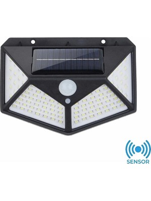 Noas 50W Beyaz Işık Titan Sensörlü 6500K LED Solar Aplik YL84-1001-S