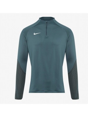 Nike Dri Fit Strike Erkek Sarı Dik Yaka Sweatshirt