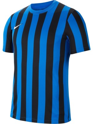 Nike Dri-Fit Division 4 Erkek Mavi Yuvarlak Yaka Forma
