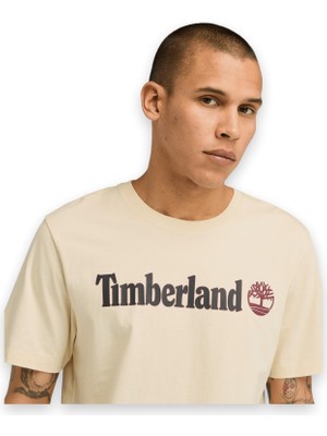 Timberland TB0A5UPQ Linear Logo Sleeve Erkek T-Shirt