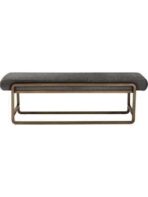 Edora Havuz Antrasit Bench Puf