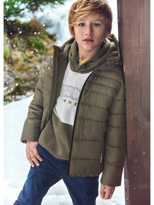 Mayoral 7458 Erkek Çocuk Vizon Mont