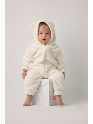 Coolminies Welsoft Unisex Bebek Çocuk Kışlık Fermuarlı Peluş Uyku Tulumu, Bebek ve Çocuk Tulum