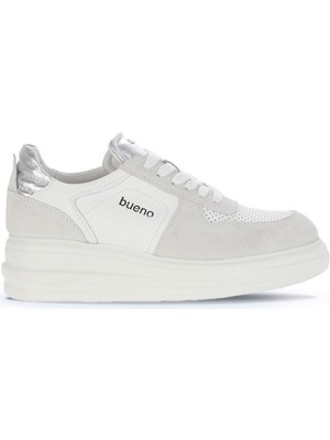 Bueno Shoes Beyaz Multi Deri Kadın Sneakers 16WA8198 16WA8198