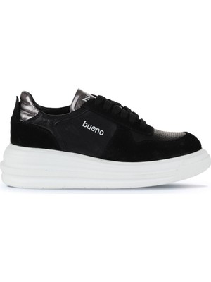 Bueno Shoes Siyah Multi Deri Kadın Sneakers 16WA8198 16WA8198