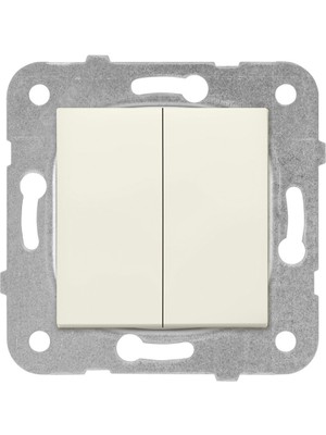 Viko Karre/meridian Krem Ikili Anahtar Komütatör Çerçevesiz - 90967202