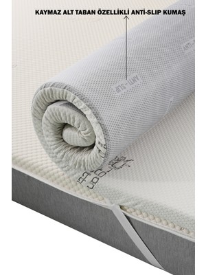 Kuştüyü Kaymaz Alt Taban Ortopedik Yatak Pedi Uyku Pedi Yatak Şiltesi Yatak Odası Yatak Koruyucu