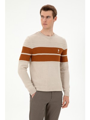 U.S. Polo Assn. Erkek Taş Melanj Kazak 50293041-VR225