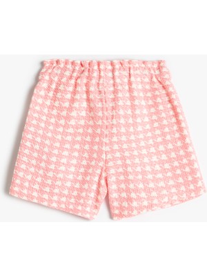 Koton Tüvit Şort Cepli Beli Lastikli