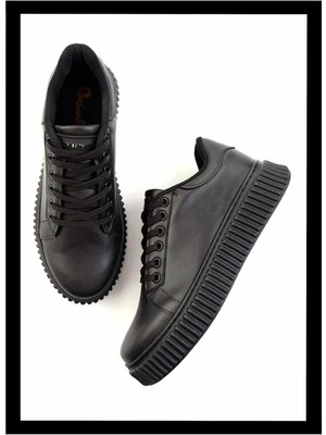 Bambi Siyah   Kadın Sneaker K01714130509