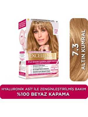 L'Oréal Paris Excellence Creme Saç Boyası - 7.3 Altın Kumral