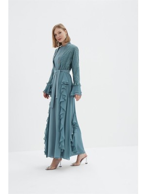 Fistanbul Willow Julia Fırfırlı Abaya