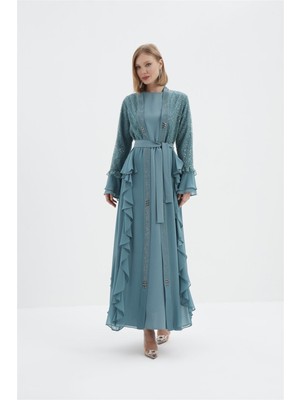 Fistanbul Willow Julia Fırfırlı Abaya