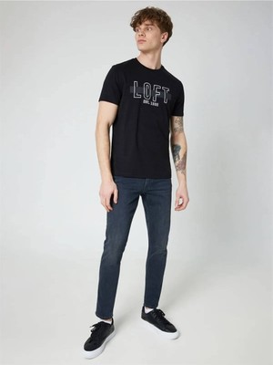 Loft GOWPEN WASH Erkek Pantolon 32 Beden Normal Bel Denim Kumaş Desenli Günlük Stil