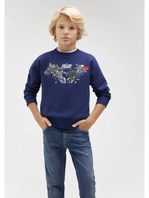 Mavi Erkek Çocuk Sweat