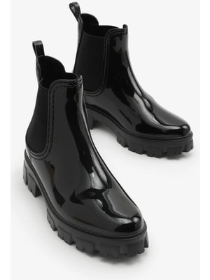 Berchill Kadın Siyah Yağmur Bot