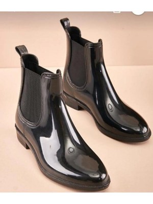 Berchill Kadın Siyah Yağmur Bot