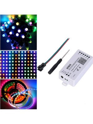 SP801E Wifi Art-Net LED Denetleyici WS2811-WS2812B Pixel Şerit LED Kontrol ve Matrix