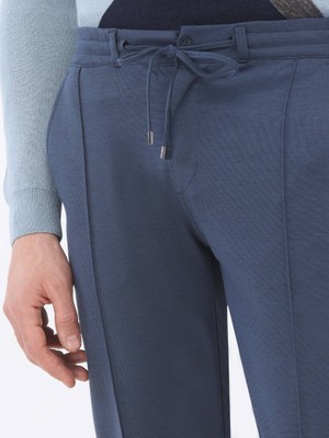 Lacivert Örme Jogging Fit Casual Pantolon