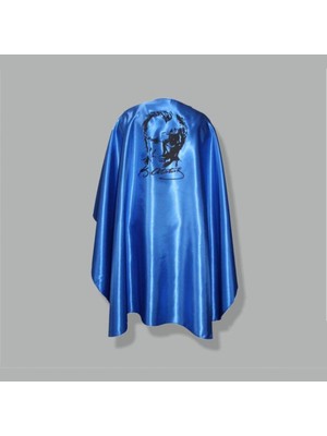 Sınıf Sepeti Atatürk Baskılı Mavi Gösteri Pelerini