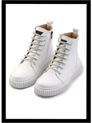 Bambi Beyaz   Kadın Bot & Bootie K02714131509