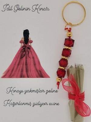 İ&Dbaby Kişiye Özel Tasarım Kına Ve Anahtarlık Seti