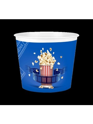 Popcorn Mısır Kovası Dekoratif