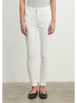 Mavi Tess Gold Luxury Beyaz Jean Pantolon 100328-81360
