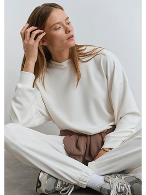 Lux Touch TENCEL TM Beyaz Modal Sweatshirt168837-70057