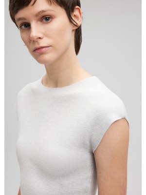 Mavi Gri Crop Triko Top 1710426-86685